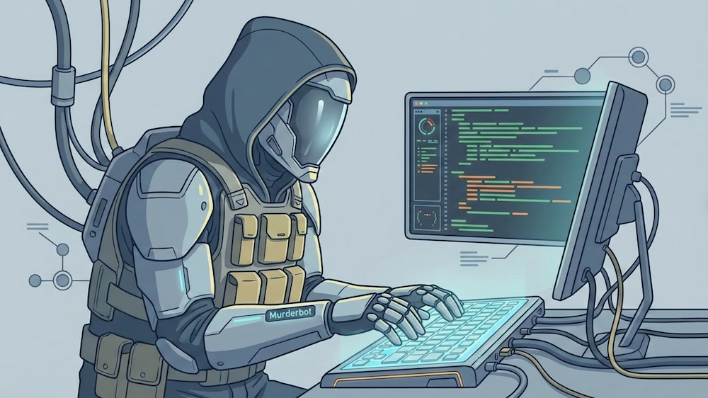 Murderbot coding
