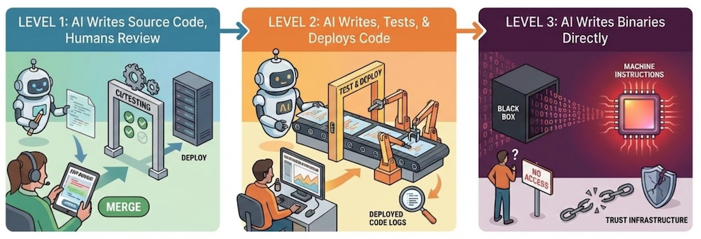 Three levels of letting go
